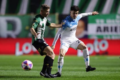 Nicolás Oroz, una de las figuras de la cancha