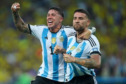 Nicolás Otamendi anotó el gol de la segunda victoria consecutiva de la Argentina en el estadio Maracaná ante Brasil