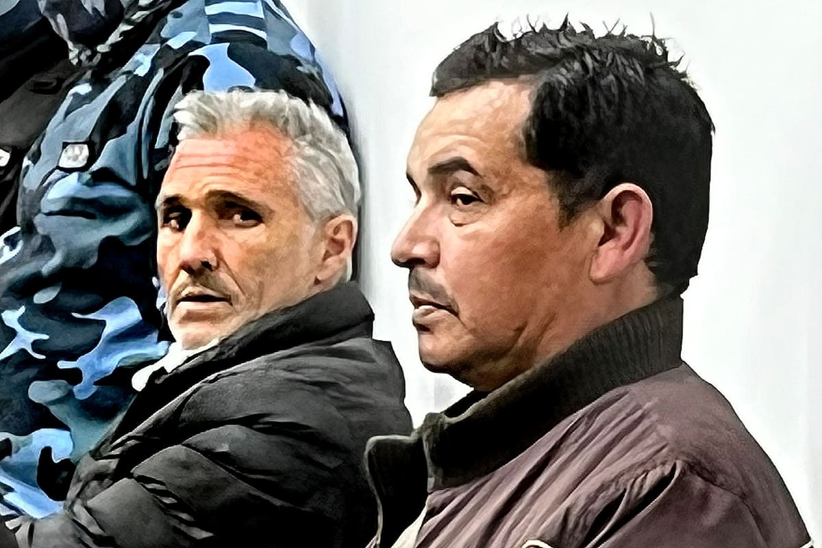 Nicolás Pachelo durante la audiencia en el juzgado de San Isidro