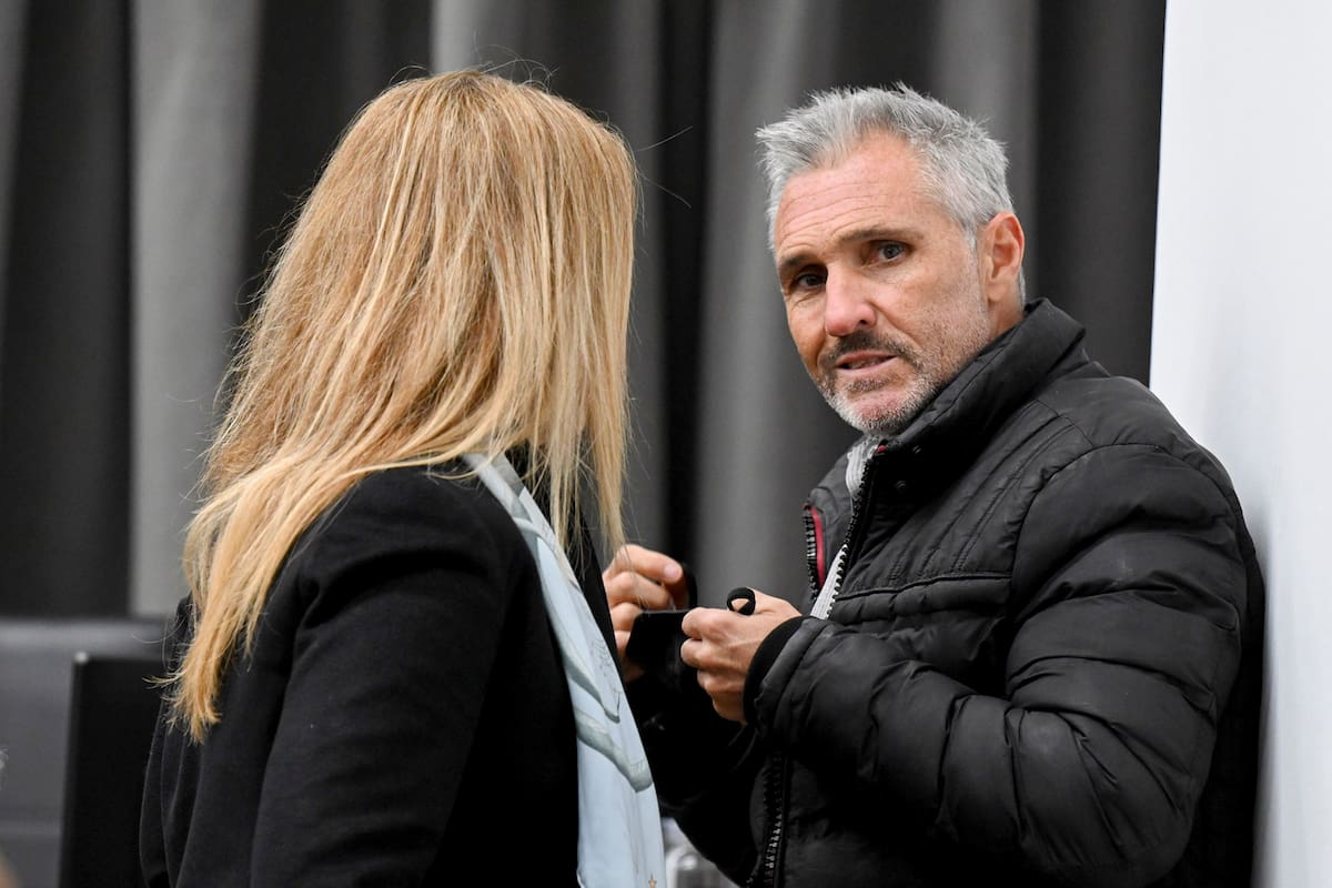 Nicolás Pachelo, en la audiencia de hoy, poco antes de decidir declarar
