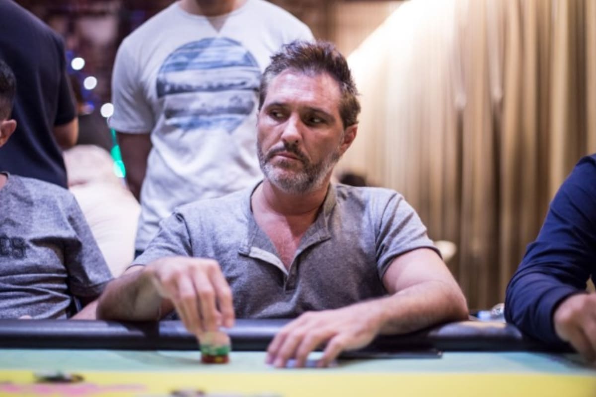 Nicolás Pachelo, en marzo de 2017, fotografiado por la página codigopoker.com