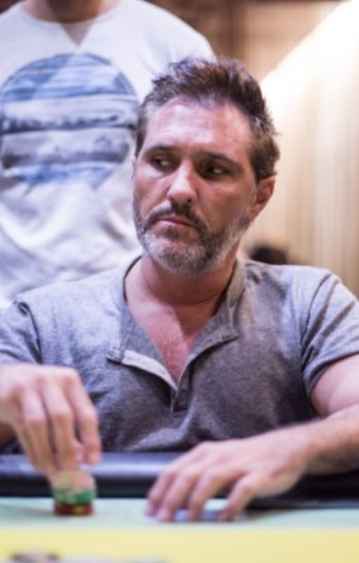 Nicolás Pachelo, en marzo de 2017, fotografiado por la página codigopoker.com