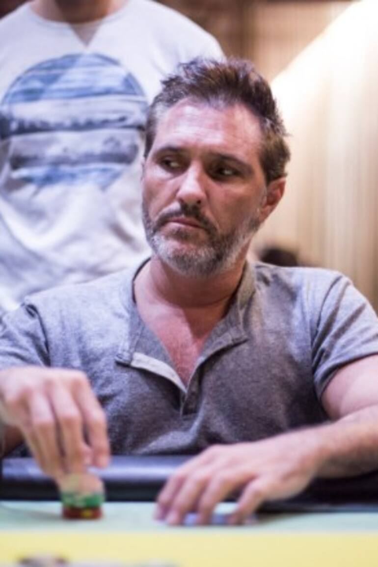 Nicolás Pachelo, en marzo de 2017, fotografiado por la página codigopoker.com