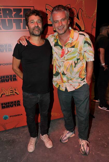 Nicolás Pauls y su colega Guillermo Pfening