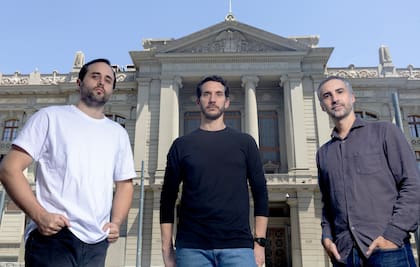 Nicolás Paz, Andrés Arellano y Andrés Rodríguez, fundadores de Magnar