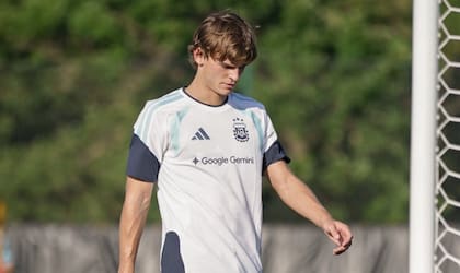 Nicolás Paz, en la cuenta regresiva de la recuperación de su lesión