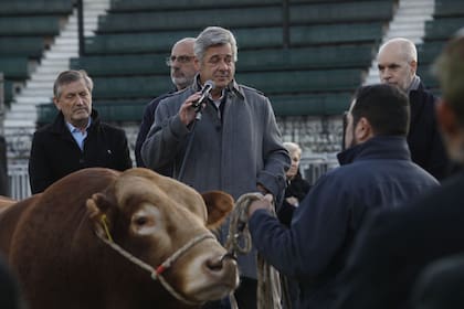 Nicolás Pino en la Exposición Rural de Palermo