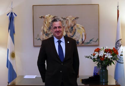 Nicolás Pino preside la Sociedad Rural Argentina desde junio de 2021 y sostiene que su candidatura está habilitada por el estatuto