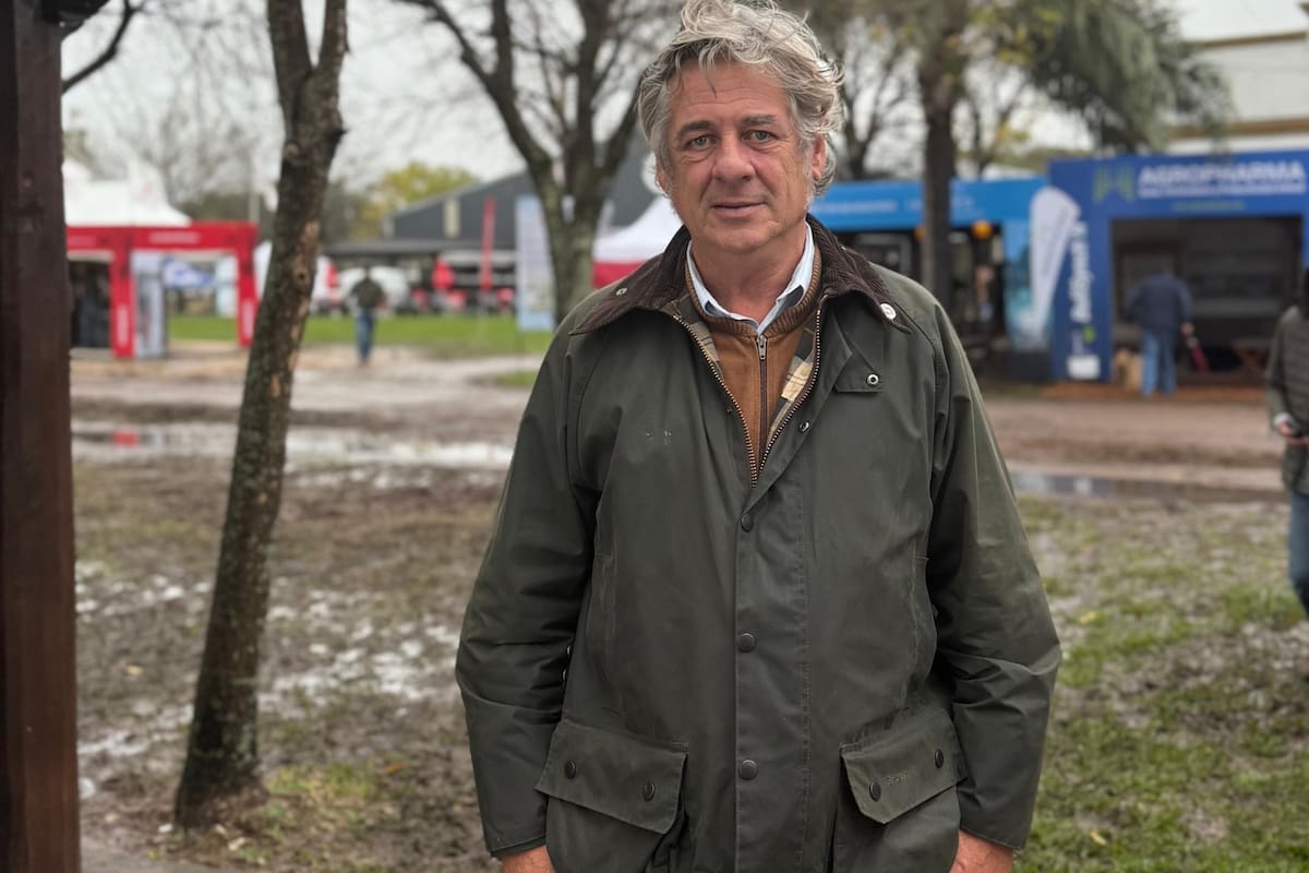 Nicolás Pino, presidente de la Rural, en Las Nacionales en Corrientes