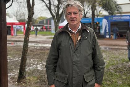 Nicolás Pino, presidente de la Rural, en Las Nacionales en Corrientes