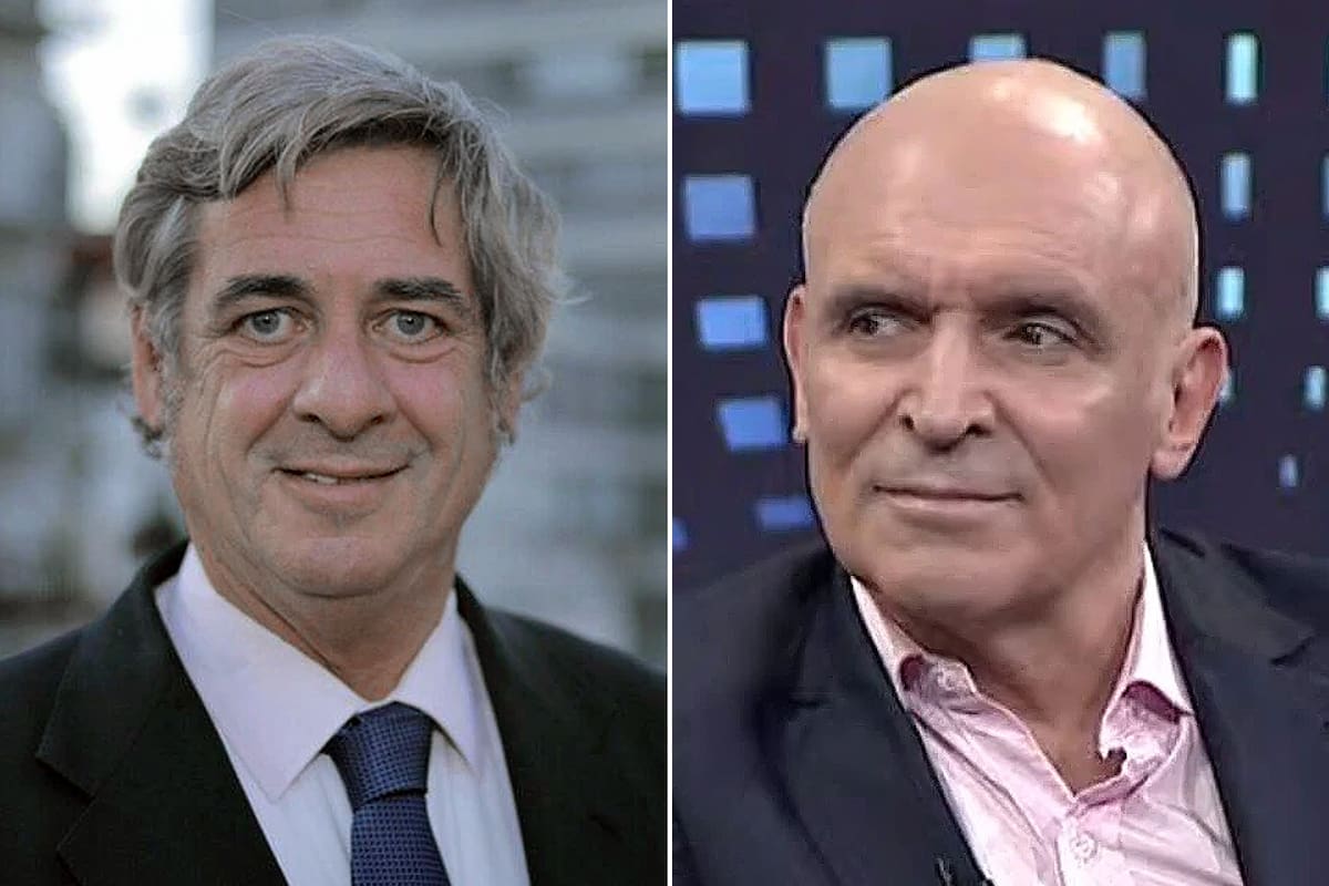 Nicolás Pino, presidente de la Sociedad Rural Argentina (SRA), y el diputado nacional José Luis Espert