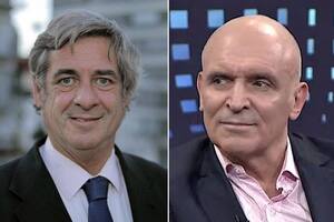 Nicolás Pino, presidente de la Sociedad Rural Argentina (SRA), y el diputado nacional José Luis Espert