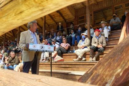 Nicolás Pino, presidente de la Sociedad Rural Argentina (SRA)