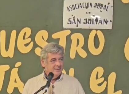 Nicolás Pino, titular de SRA, aseguró que "no está bueno" enterarse de un día para otro, sin explicaciones previas, de una medida inconsulta