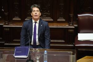 Nicolás Posse expone en el Senado de la Nación
