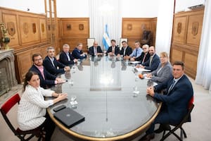 Nicolás Posse y Guillermo Francos recibieron a los diputados de Hacemos Coalición Federal, el bloque que preside Miguel Pichetto