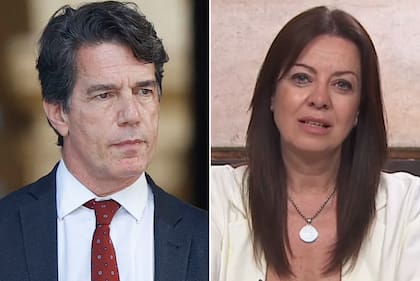 Nicolás Posse y Sandra Pettovello