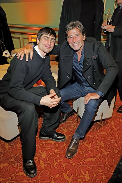 Nicolás Repetto y su hijo Francisco
