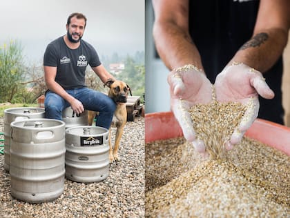 Nicolás Restelli empezó a soñar con hacer cerveza artesanal cuando tenía veinte años.