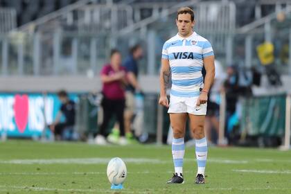 Nicolás Sánchez, el encargado de anotar todos los puntos frente a los All Blacks