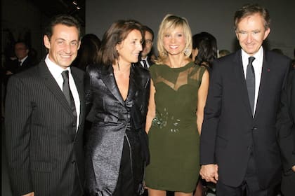 Nicolas Sarkozy con su exposa Cecilia Sarkozy