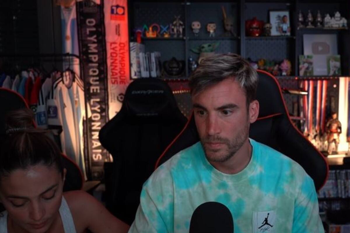 Nicolás Tagliafico probó en vivo un videojuego de terror y se pegó el susto de su vida: el imperdible video