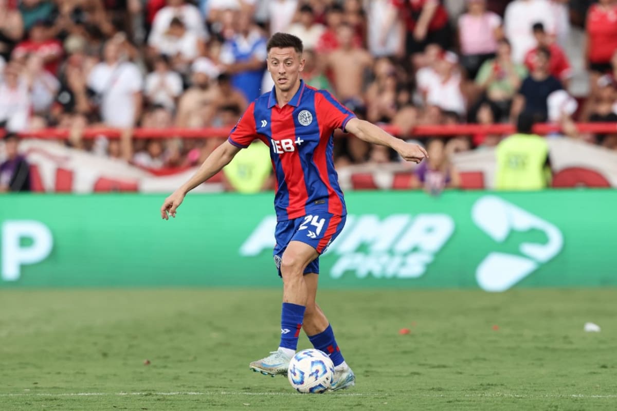 Nicolás Tripichio es uno de los altos valores de San Lorenzo desde hace tiempo; sería titular ante Central Córdoba