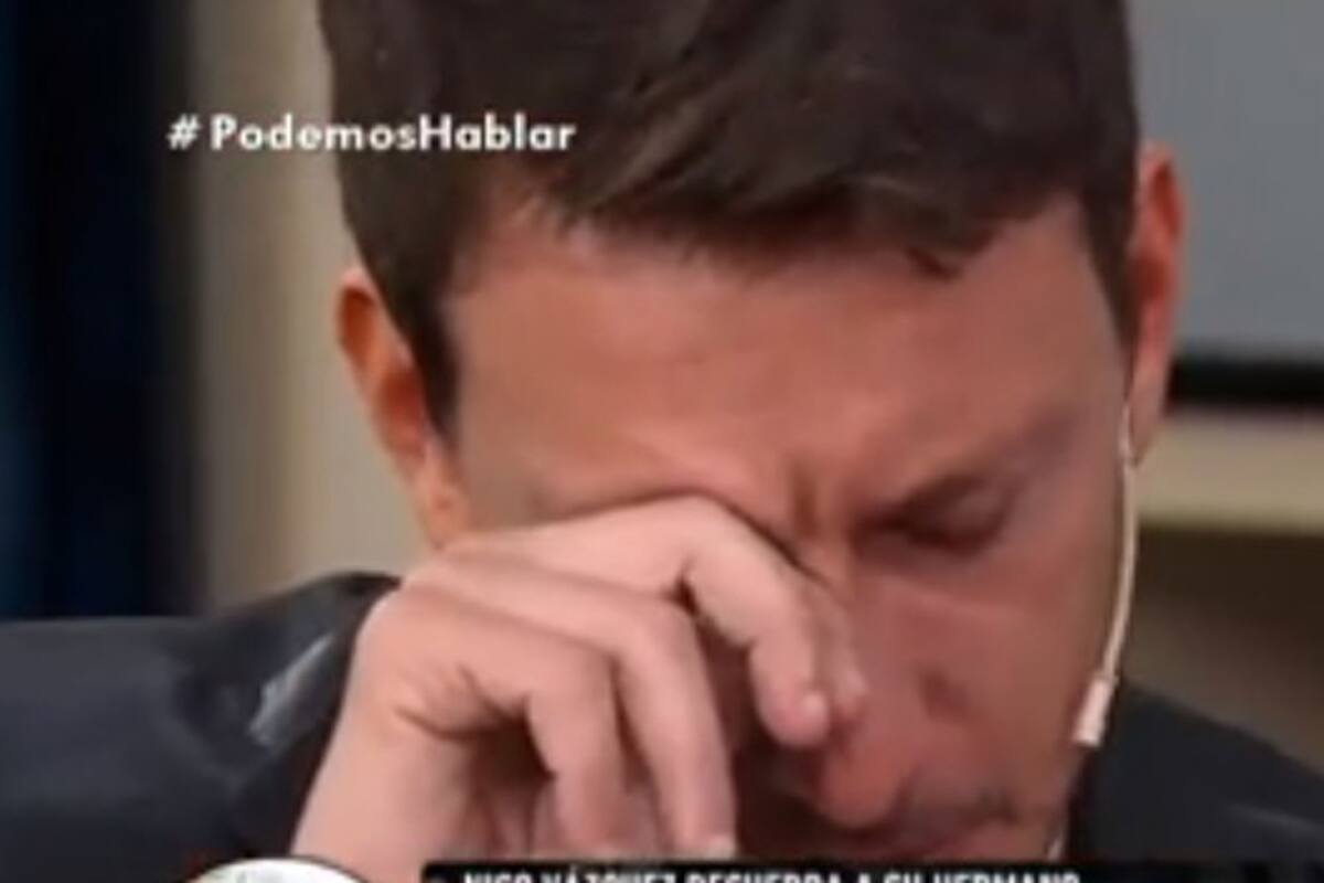 Nicolás Vázquez se emocionó al recordar a su hermano Santiago