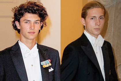 Su incursión en la semana de la moda de París le valió el mote de "príncipe modelo" a Nicolás de Dinamarca (izquierda) y, a los 18, Achileas de Grecia (derecha) prueba suerte en una telenovela estadounidense.