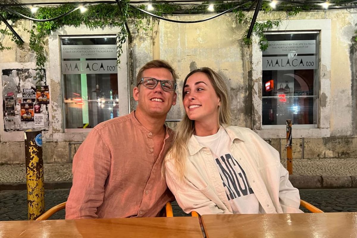 Nicolás y Agustina.