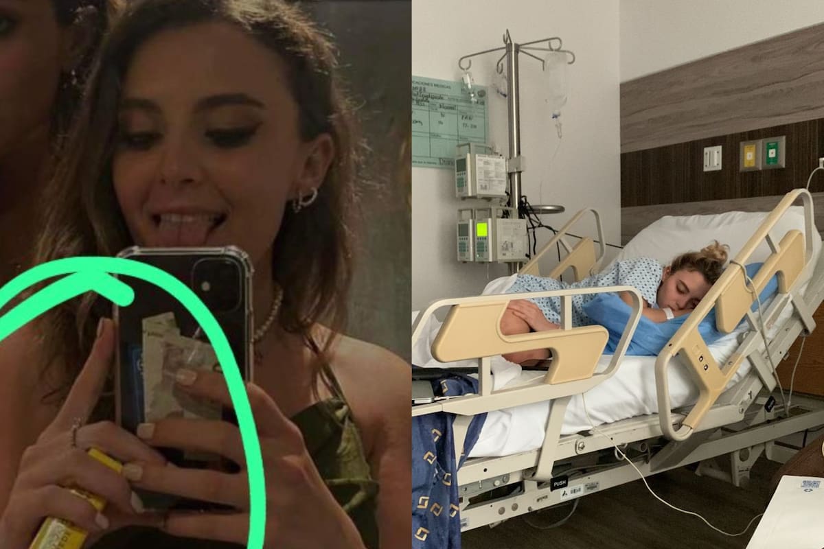 Nicole comentó que tuvo que estar hospitalizada por una semana. (Foto Twitter @NicoleElliot2)