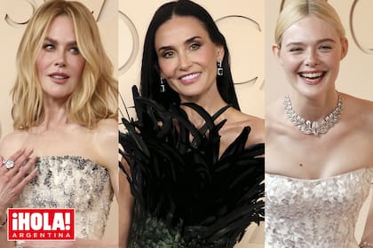 Nicole Kidman, Demi Moore y Elle Fanning, las grandes estrellas de la noche