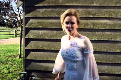 Nicole Kidman, en uno de los rincones de su casa de campo de ensueño