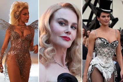 Nicole Kidman representó a la Gilda de Rita Hayworth en el desfile que organizó la revista Vogue ayer, en Hollywood mientras que también se lucieron Doja Cat y Kendall Jenner