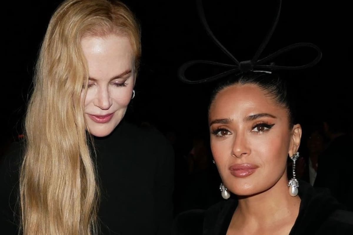 Nicole Kidman y Salma Hayek