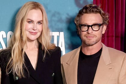 Nicole Kidman y Simon Baker, muy juntos en la premiere de Scarpetta