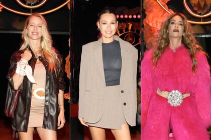 Nicole Neumann, Carolina Pampita Ardohain y Puli Demaría