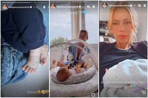 Nicole Neumann compartió en Instagram imágenes de distintos momentos junto a su bebé