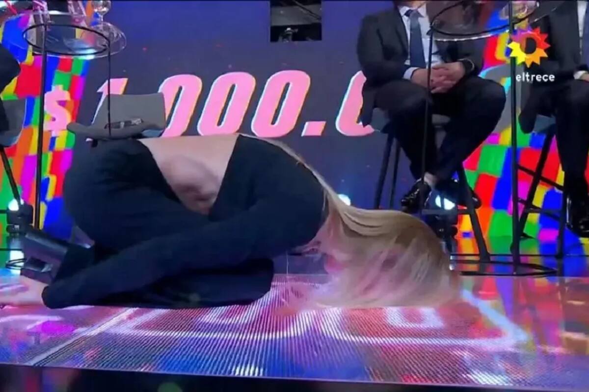 Nicole Neumann desconcertó a todos con lo que hizo (Foto: Captura de video)