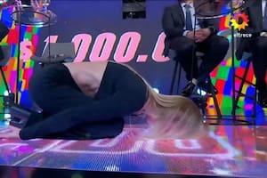 Nicole Neumann desconcertó a todos con lo que hizo (Foto: Captura de video)