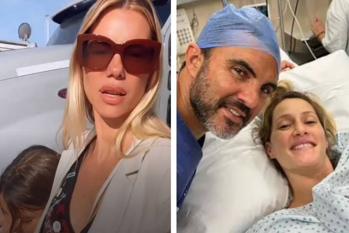 Nicole Neumann dio cuenta en sus redes sociales de las actividades del fin de semana de sus hijas Indiana, Allegra y Sienna, que explican por qué no conocieron aún a su hermanito Luca, hijo de Cubero y Mica Viciconte