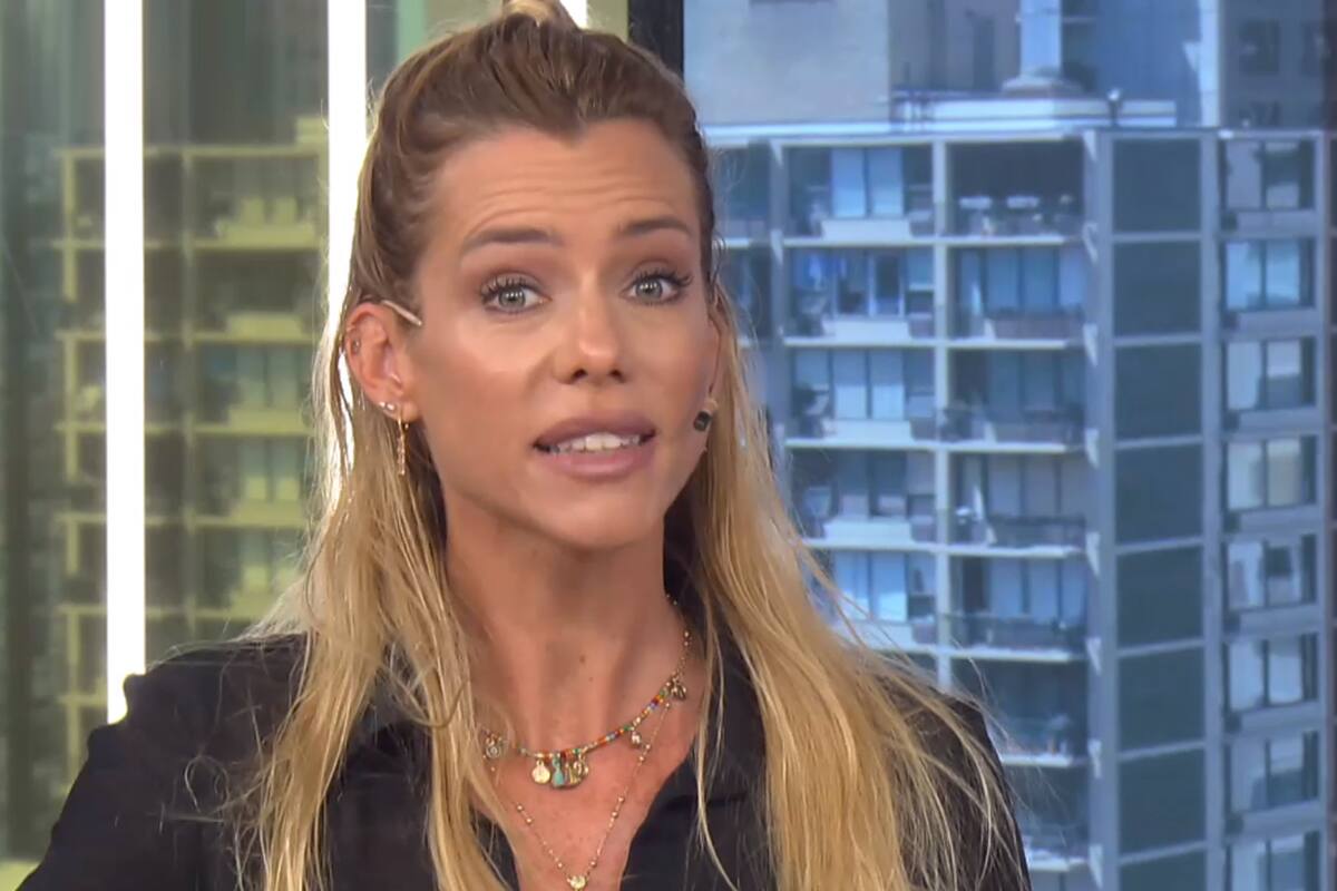 Nicole Neumann, en Nosotros a la mañana