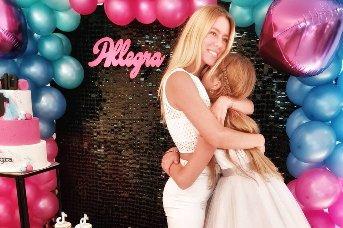 Nicole Neumann festejó el cumpleaños de su hija y ambientó el salón en referencia a TikTok