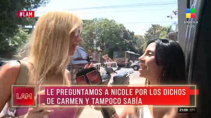 Nicole Neumann le responde a Pampita Ardohain