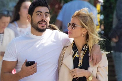 Nicole Neumann y Facundo Moyano llevaron su romance a Madrid