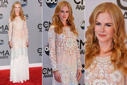 Nicole quiso estar a tono con el espíritu country... ¿Lo consiguió?