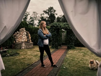 Nicole Suszek, hermana del fundador desaparecido de la plataforma de intercambio de criptomonedas, en su casa cerca de Katowice / Crédito: Maciek Nabrdalik