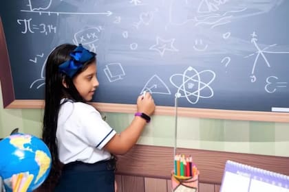 Nicolle es hija única, tiene 8 años y actualmente cursa el 3º grado de la escuela primaria