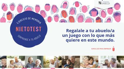 "Nietotest": el juego de memoria personalizado para regalar a tus abuelos