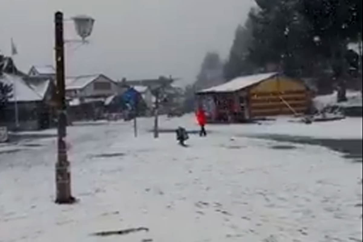 Nieve en Bariloche